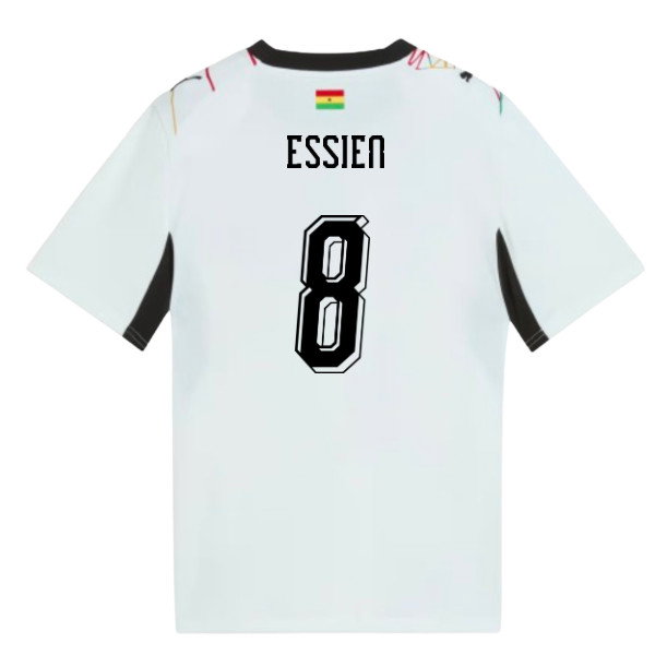 2026-2027 Ghana Home Shirt (Kids) (Essien 8)-SoccerKits Hub | Buy Soccer Jerseys Online